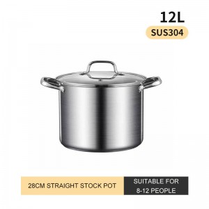 Long-lasting cookware soup pot HC-FT-01610-C