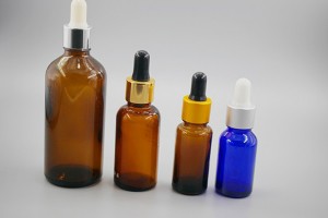 18 tooth essential oil dropper bottle