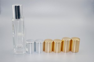 Dome glass bottle for perfume