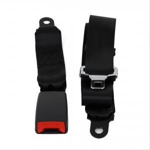 Lap Seat Belt 2 Point Adjustable Safety Seat Belt