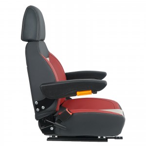 Red & Black Garden Tractor Seat Replacement, Zero Turn Riding Mower Seat