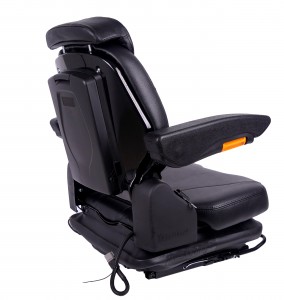 Heated Mechanical Suspension Tractor Seat နှင့် Heater၊ Forklift ထိုင်ခုံ