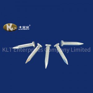 High Quality Concrete Fluted Nails - Black or Galvanized Wire Concrete Nail  – KLT