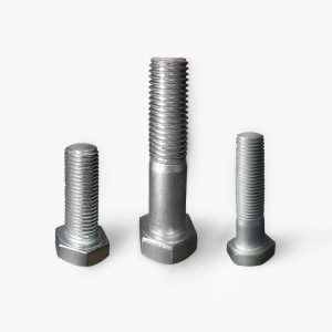 Fixed Competitive Price Track Bolts And Nuts - Wire Bright or Galvanized or Hot Dipped Galvanized Din933 Bolt  – KLT