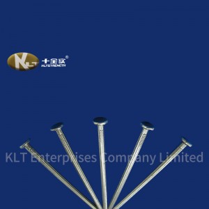 Bright Finish Concrete Steel Wire Nails With Fluted Shank