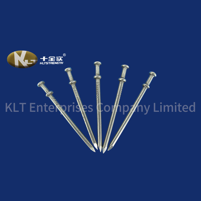 Professional China Round Wire Nails - Bright or Galvanized Wire Duplex Head Nail  – KLT