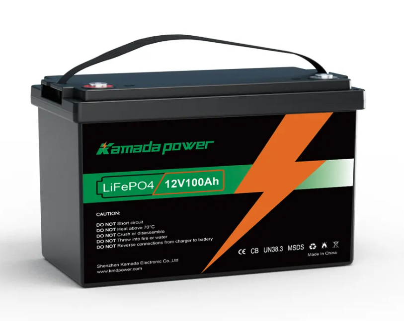 12v 100ah lifepo4 battery kamada power sla replacement battery manufacturer china