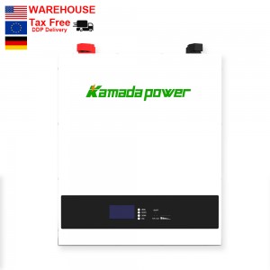 51.2V Power Wall 5KWh 7KWh 10KWh batteria di almacenamentu d'energia in casa