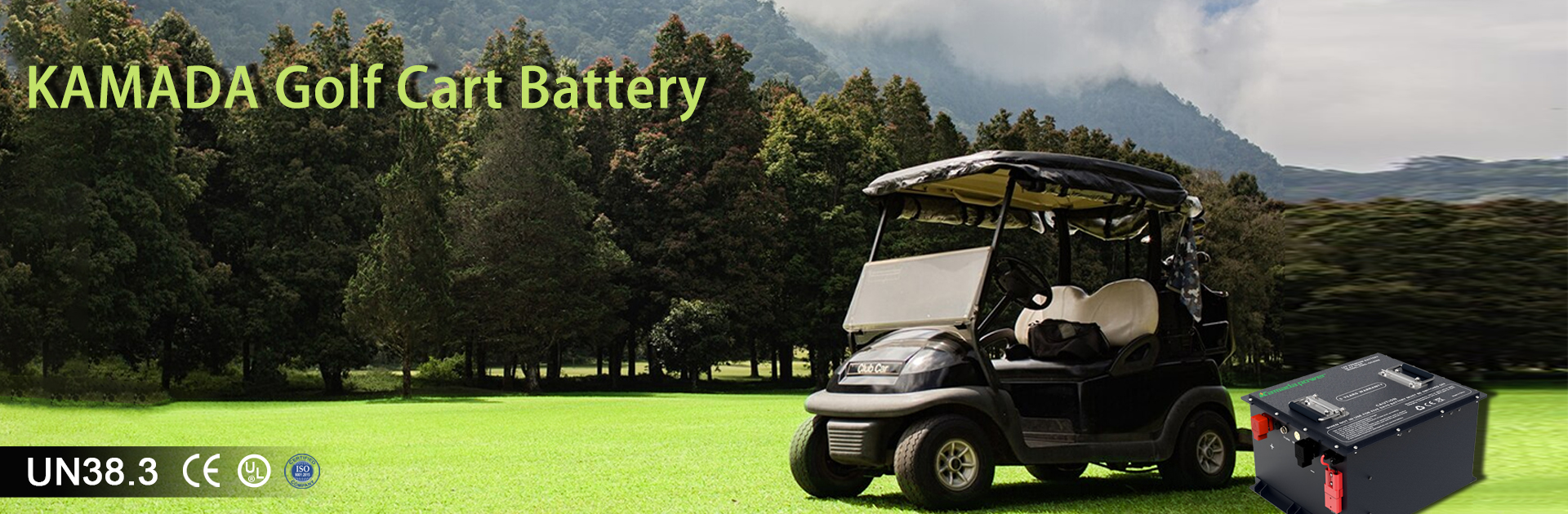 Ko Kamada Golf Cart Battery Factory