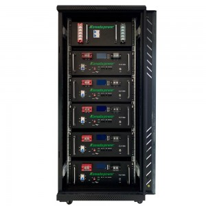 10-kWh-Rack-Batterie, 48 V, 200 Ah, Lifepo4-Energiespeicherbatterie für den Einsatz an Telekommunikationsstandorten