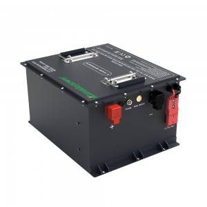 48V 100Ah LiFePO4 litium golfvagnsbatteri