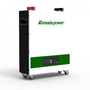 KMD Litiu Solar Lifepo4 Baterie Power Wall 48v 100ah 200ah 300ah 5kw 10kw Pachet de baterii de stocare a energiei solare pentru acasă