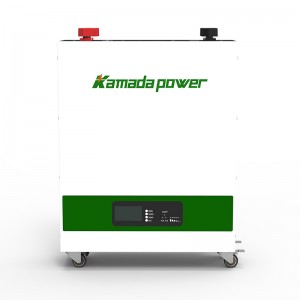 KMD Litio Suna Lifepo4 Bateria Potenco Muro 48v 100ah 200ah 300ah 5kw 10kw Hejma Sunenergia Stokado de Baterioj Pako