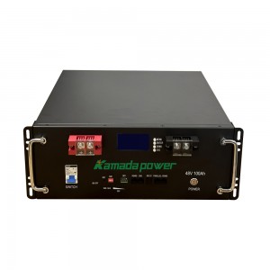 ថ្ម LiFePO4 51.2V 200Ah 48v 200Ah Server Rack LiFePO4 Battery