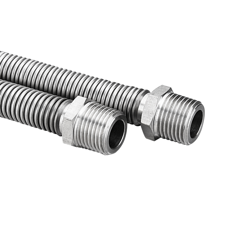 Best Toilet Braided Hose Factory –  Stainless steel Corrugated Gas Hose with CE certificate – KEMEI
