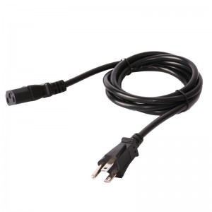 Discount wholesale Best Power Cord - JP 3Pin Plug to C13 tail power cord – Komikaya