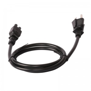 Factory made hot-sale 2 Cores Power Cord - JP 3Pin Plug to C5 tail power cord – Komikaya