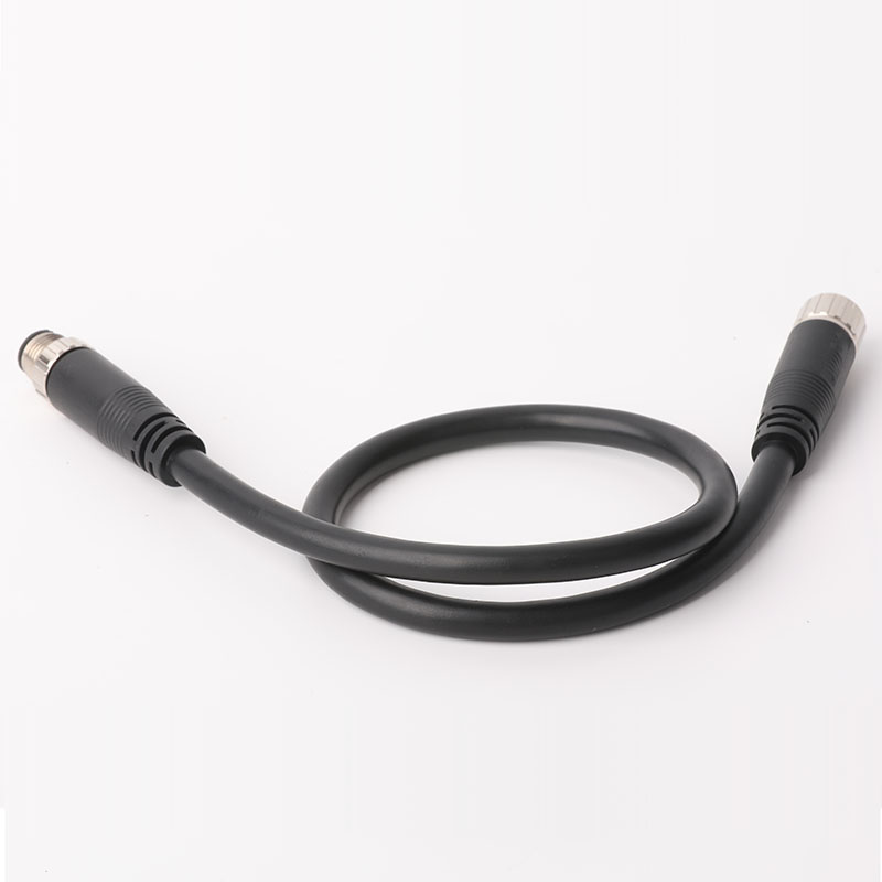 M12-17P A type waterproof connector male to female cable