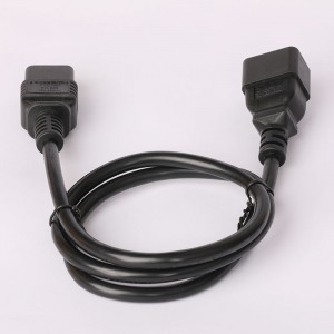 Competitive Price for C20 To C19 Power Cord - High quality certificated C19 to C20 power cord manufacturer – Komikaya