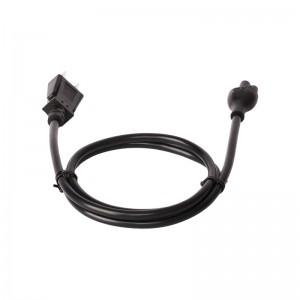Lowest Price for 3 Prong Tv Power Cord - US 3Pin Plug to C5 tail power cord – Komikaya