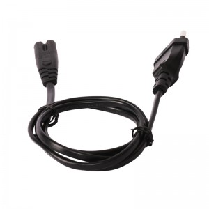 One of Hottest for Electrical Power Cord - korea 2 pin plug C7 Power cord – Komikaya