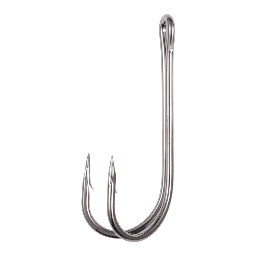 Factory wholesale Bucktail Hooks - L10901 DOUBLE HOOK-96 – KONA