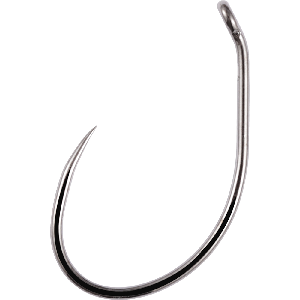 China F17401 high carbon steel barbless fly fishing hook for