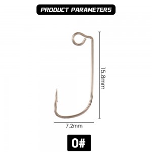 90 Degree big eye Jig  Hook  L51301