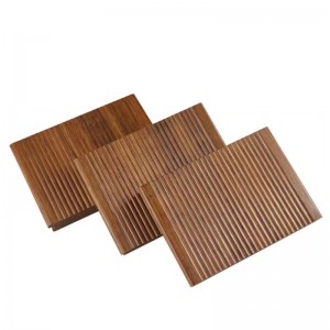Antislip Outdoor Decking ສີແສງສະຫວ່າງ Moso Bamboo Flooring