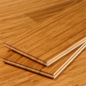 Plancher vertical en bambou carbonisé