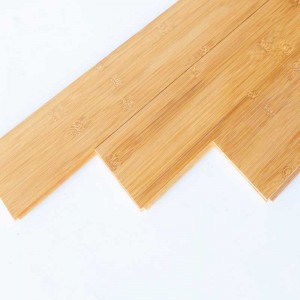 Traditioneller horizontaler Bodenbelag aus karbonisiertem Bambus für den Innenbereich