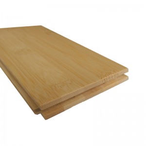 Natuurlijke bamboevloeren Horizontale vloer met UV-coating