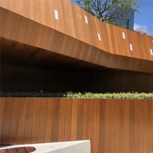 Waterproof Outdoor Bamboo Wall Cladding Panels