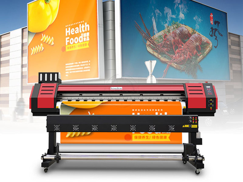 Impressora solvente ecológica de 1,6 m 1,8 m 1,9 m 2,5 m 3,2 m para lona e adesivo de vinil