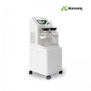 30L mobile suction machine with universal caster and pedal switch suitable for surgical use