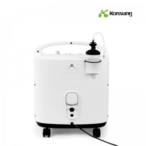 5L new oxygen concentrator digital display with nebulizer and purity alarm