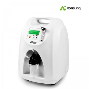 5-Liter-Sauerstoffkonzentrator, leicht, 14,5 kg, optional mit Zerstäuber und Reinheitsalarm