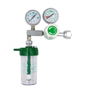 New style 540 dual gauge medical oxygen regulator