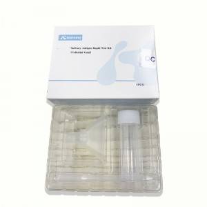 Nesāpīga klepus pārbaude Plastmasas vienreizējās lietošanas ātrās medicīniskās diagnostikas antigēnu siekalu tests