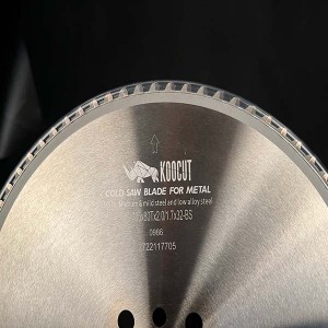 Circular Cold Saw Blade for Metal Cutting Stainless Steel Pipe And Bar