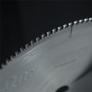 Алюминий үчүн PCD Германиянын Технологиясы Жогорку сапаттагы Circular Saw Blade