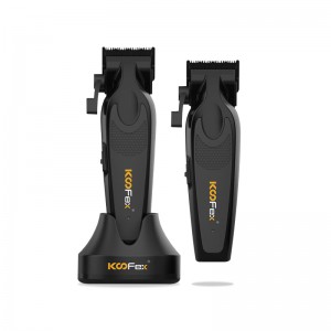 KooFex 2024 නව Strending Graphite Blades Barber Machine High Speed ​​Brushless Motor Hair Clipper