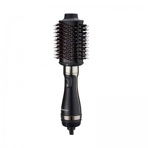 KooFex New 2-in-1 High Power Professional Hot Air Comb ABS Material 3-gear Temperature Hot Air Comb