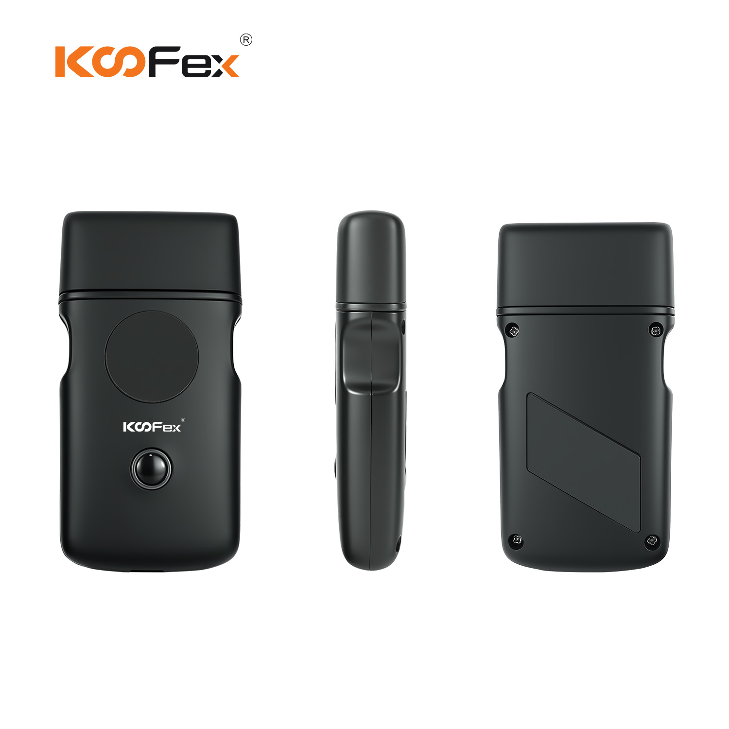 KooFex KF-6412 Mini Dual Foil Shaver Cordless Rechargeable Electric Razor