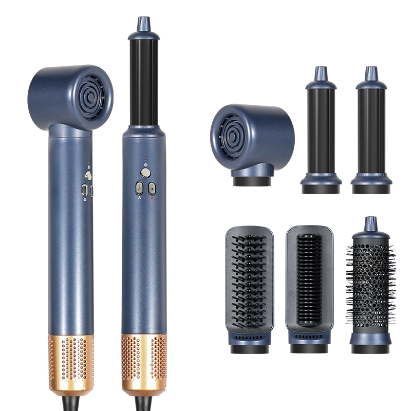 Koofex නව අභිරුචි වර්ණ 6 BLDC Hot Air Hair Styler Dryer Ionic Beauty Salon Blow Dryer Brush