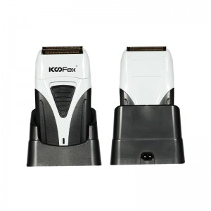 KooFex 2024 Neuer benutzerdefinierter Elektrorasierer mit hin- und hergehendem Bart für Männer, Folienrasierer für Männer