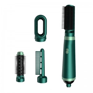 Hot Selling 4 in 1 Hot Air Comb One Speed ​​Three Temperature Adjustable Multi-function Hot Air Comb Set