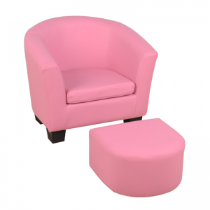 Top Quality Cool Kids Furniture - Tub chair with stool children reading chair – Baby Furniture