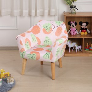 Wholesale kids chair furniture with floral printing