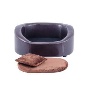 Luxury removable cushions throw pillows pet furniture cat sofa and dog bed